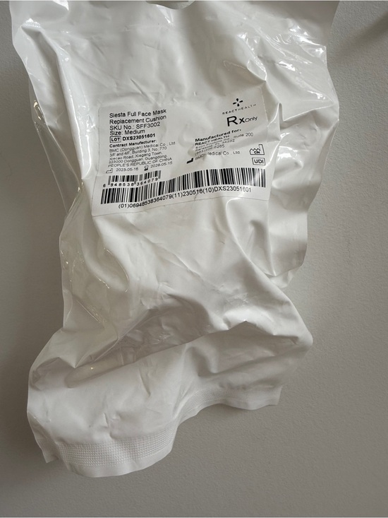 Siesta Other - Siesta Full Face Mask Replacement Cushion NWT